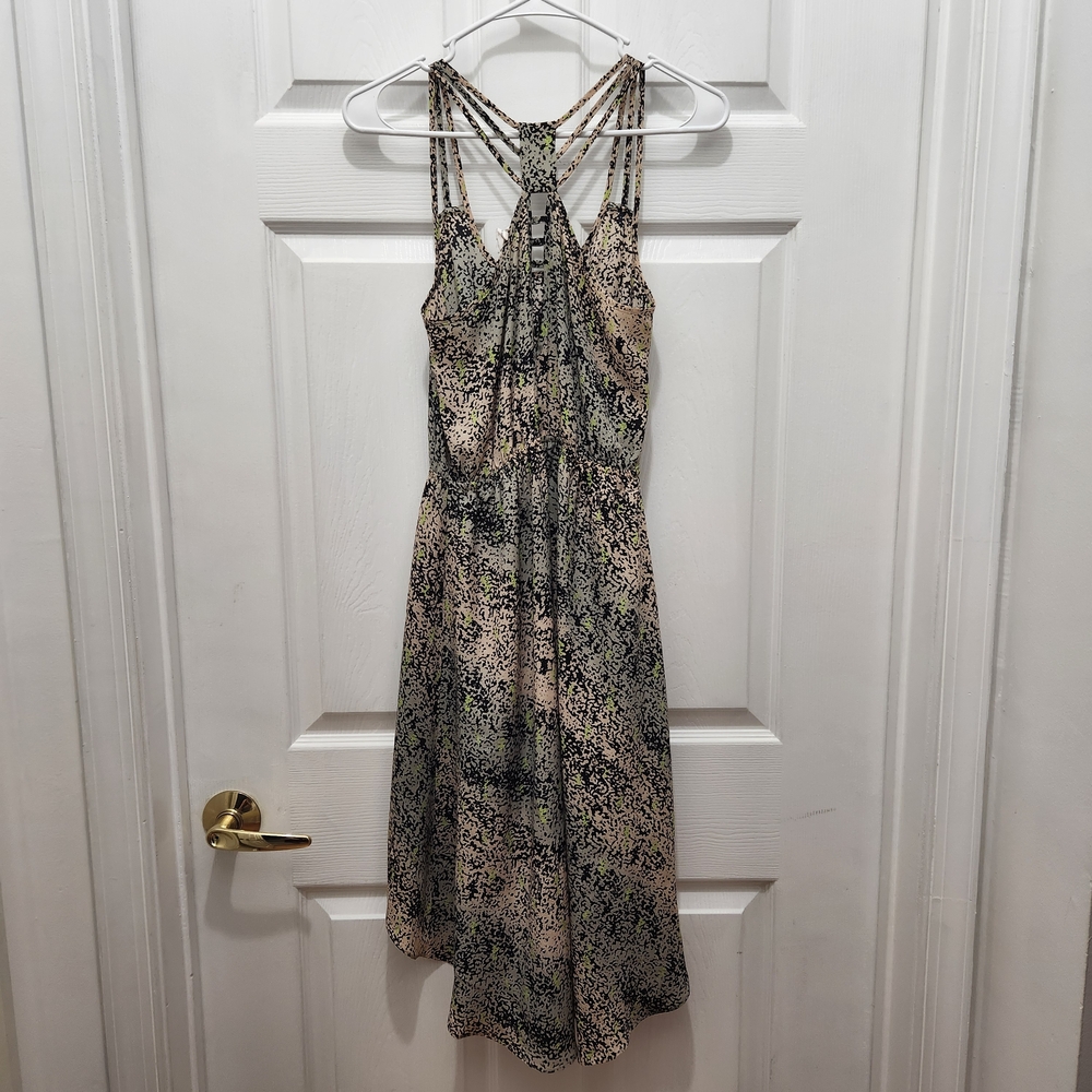 BCBGeneration Multicolor High-Low Racerback Dress - Picture 2 of 6